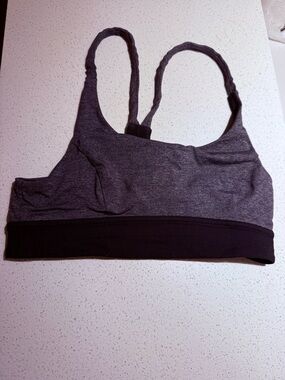 Gray lululemon sport bra- Lightweight Support